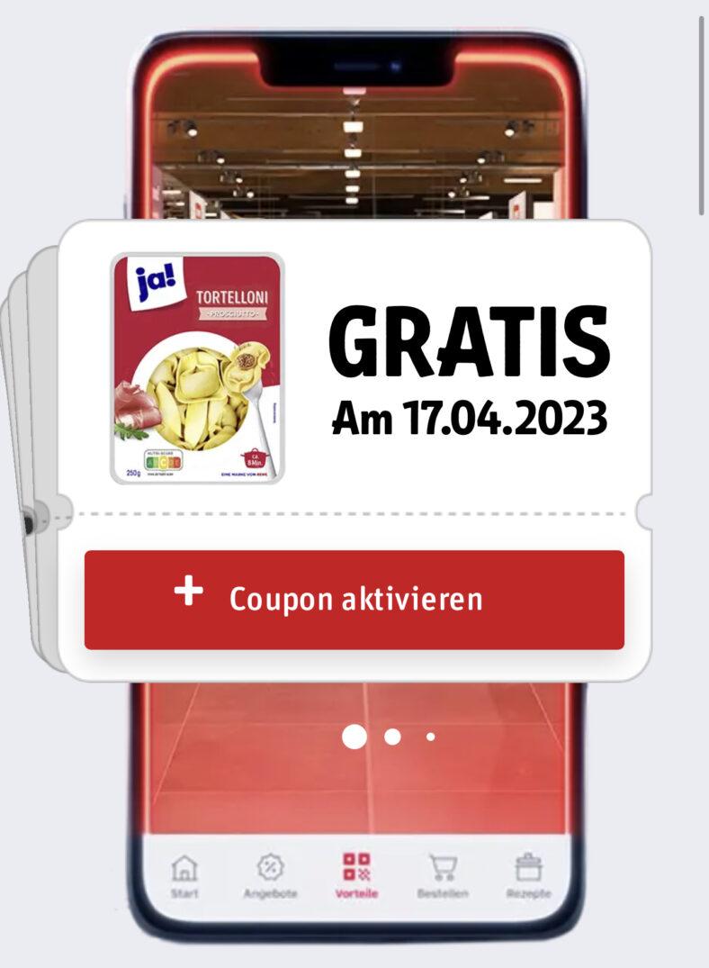 Täglich Ein Anderes Ja! Produkt Gratis In Der Rewe App - Magdeburg-Spart.de