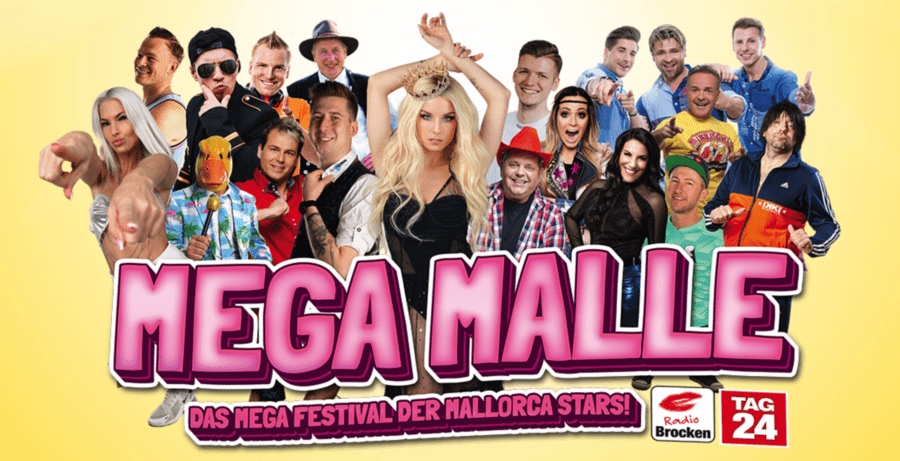 Mega Malle 2023: das Mallorca-Stars Festival im Elbauenpark Magdeburg – Jetzt Rabatt sichern!
