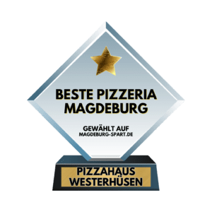 Award beste Pizzeria Magdeburg