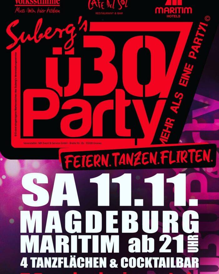 Suberg´s ü30 Party Maritim Magdeburg