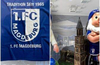 1.FC Magdeburg Kuscheldecke
