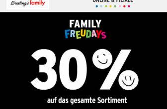 Ernstings Family Freudays