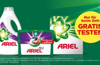 Ariel gratis testen