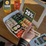 SushiDeluxe: 20% Rabatt auf alle Lieferungen (ab 30€ MBW)